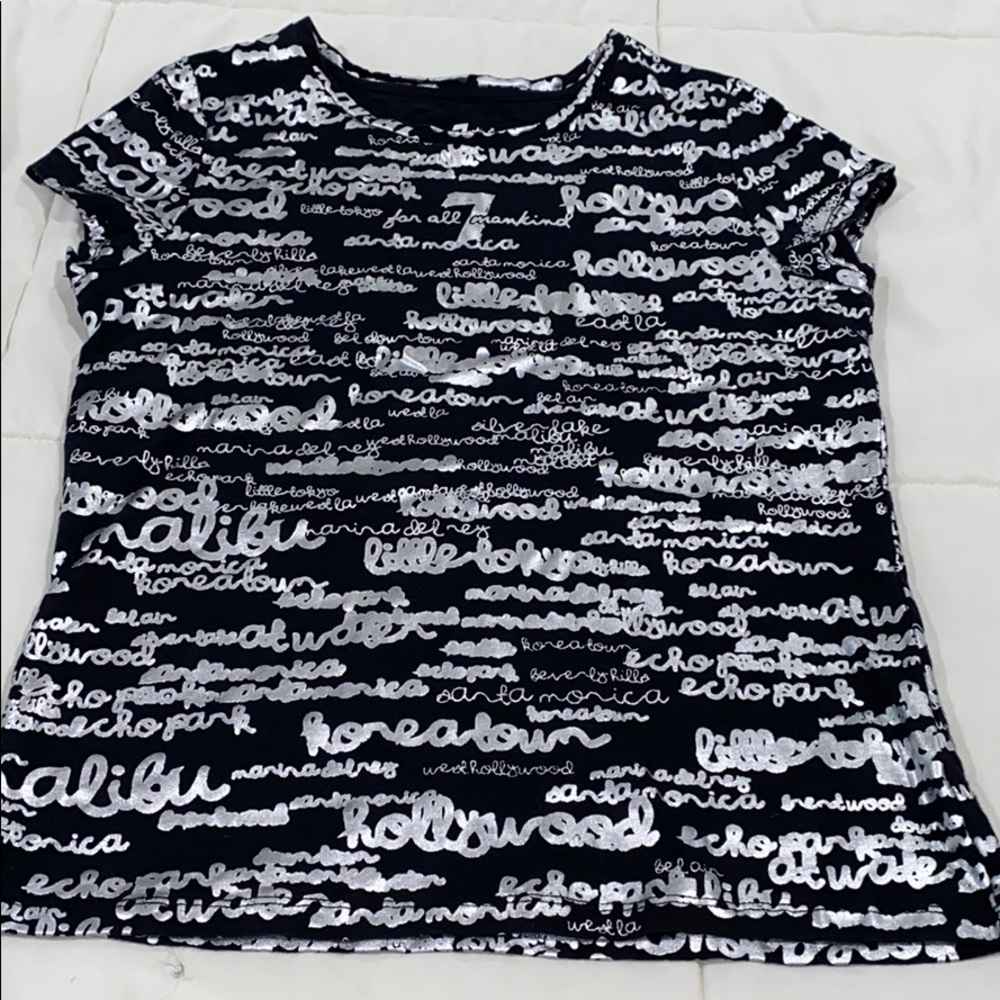 7 For All Man Kind girls shirt